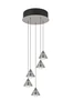 ROMEO Függ. 5x7W LED700lm2300+3000+
