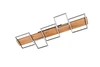 HARPER mennyezet lp. 1x42W LED5700L