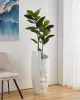 Váza 90cm arc motívummal fehér Tsu@