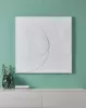 Kép 100X100cm fehér Beserah@