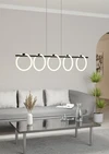 CARANACOA LED függ./5 3000K fek/feh