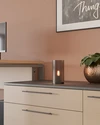 GEO Asztali E14 40W homokszín