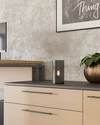 GEO Asztali E14 40W szürke