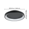 LORETELLO LED mennyezeti lámpa d350 12W 1440lm