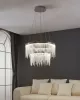 ANTELAO LED függeszték króm/kristály