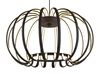 RIBBON függ. fekete LED 2680 lm,