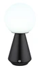 SORA LED asztali lámpa fekete,USB