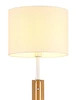 TAUGUS álóólámpa fa/textil LED