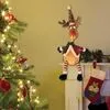 Xmas éneklő rénszarvas, 38cm