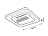 AIREON belt.ventilátor LED 40W 2200lm Távirányítóval