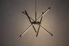 Henli2 függ. LED40W 66x66cmfekete
