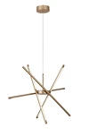 Henli2 függ. LED40W 66x66cm arany
