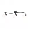 Soma,belt.szpotE14 3x40W L60cm,fek