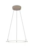 CROMER Függ. 38W LED 4400lm bézs