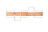 HARPER mennyezet lp. 1x42W LED5700L