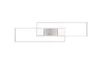 ALBANY mennyezet lámp 1x37W LED4300