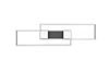 ALBANY mennyezet lámp 1x37W LED4300