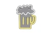 BEER falikar 1x5W LED |36cm -29,5cm