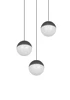 SENTA Függ. 3x5W LED3x800lm 3000K |