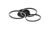 CIRCLE mennyezet lp. 1x27W LED3200L@
