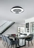 VARBERG ventilátor 1x30W LED3500lm