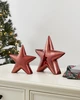 Csillag 23,5x5x22,5cm piros @