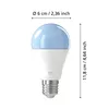 LM_LED_E27 LED ZIGRGB/CCT E27 A60 9@