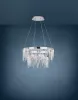 ANTELAO LED függeszték króm/kristály