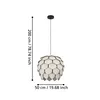 MATTANZA Függ E27 1x40W szürke
