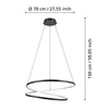 RUOTALE LEDfüggO700 42W 3000K 5000L