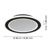 MACCHIONI LED-CCT menny O380 20W