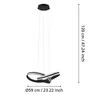 CORREDERA LEDfügg.34W 3200Lm fk/fh.