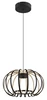 RIBBON függ. fekete LED 2680 lm,