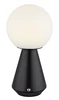 SORA LED asztali lámpa fekete,USB