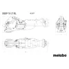 METABO AKKUS KARDFŰRÉSZ SSEP18LT BL@ AKKU ÉS TÖLTŐ NÉLKÜL + METABOX165L