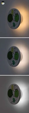 Froggo belt.fali LED9W D12cm béka