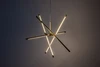 Henli2 függ. LED40W 66x66cm arany