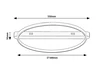 Beliza,beltmenny.LED45W D50 arany