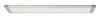 Tarelo pultmeg. LED6W, L30cm, ezüst