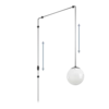 RONDO 3 Függeszték E27 1x40Wfek/opá
