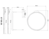 BRIGGS LED-es függeszték 2700-6000K