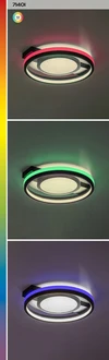 Shirin menny. LED40W, 43x40cm, RGB@