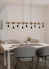 TOWNSHEND függ. E27 9x60W fek/fa