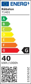 Shirin menny. LED40W, 43x40cm, RGB@