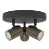 CONSUMA 1 RONDELL/3 GU10 SW/BR.-GEB