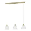 COPLEY Függ. E27 3x40W softgold