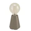 ASBY Asztali E27 40W sötétbarna fa