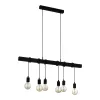TOWNSHEND függ. E27 6x40W fekete