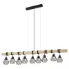 TOWNSHEND 5 Függ.E27 9x60W fk/tölgy
