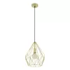 CARLTON Függ. E27 1x60W arany
